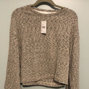 Lush marled bell sleeve sweater